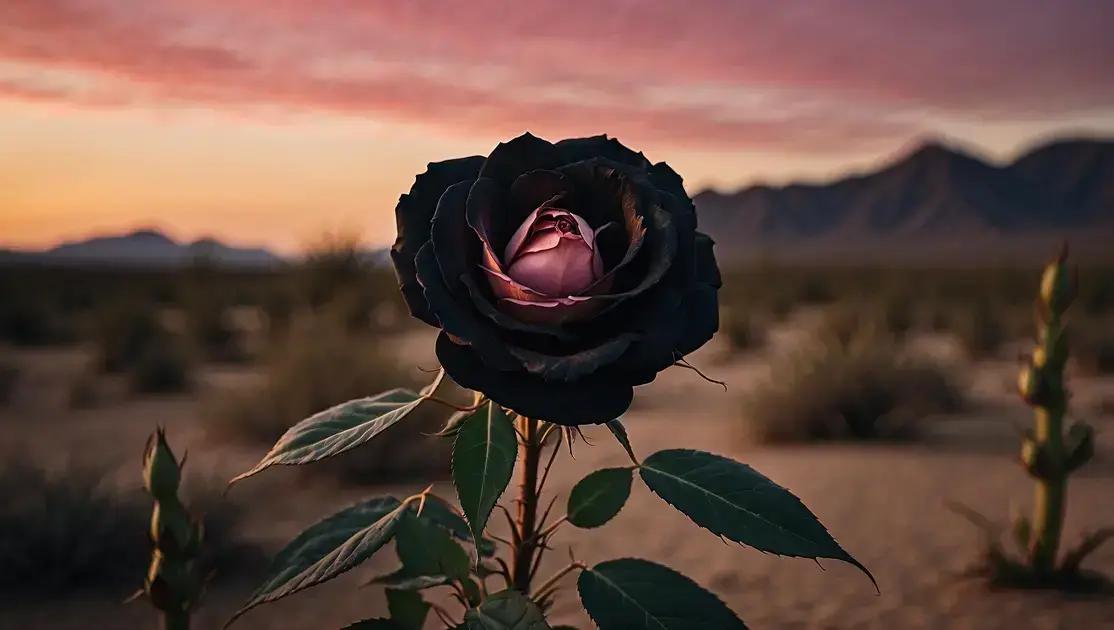 The Exotic Charm of Rosa Deserto Negra